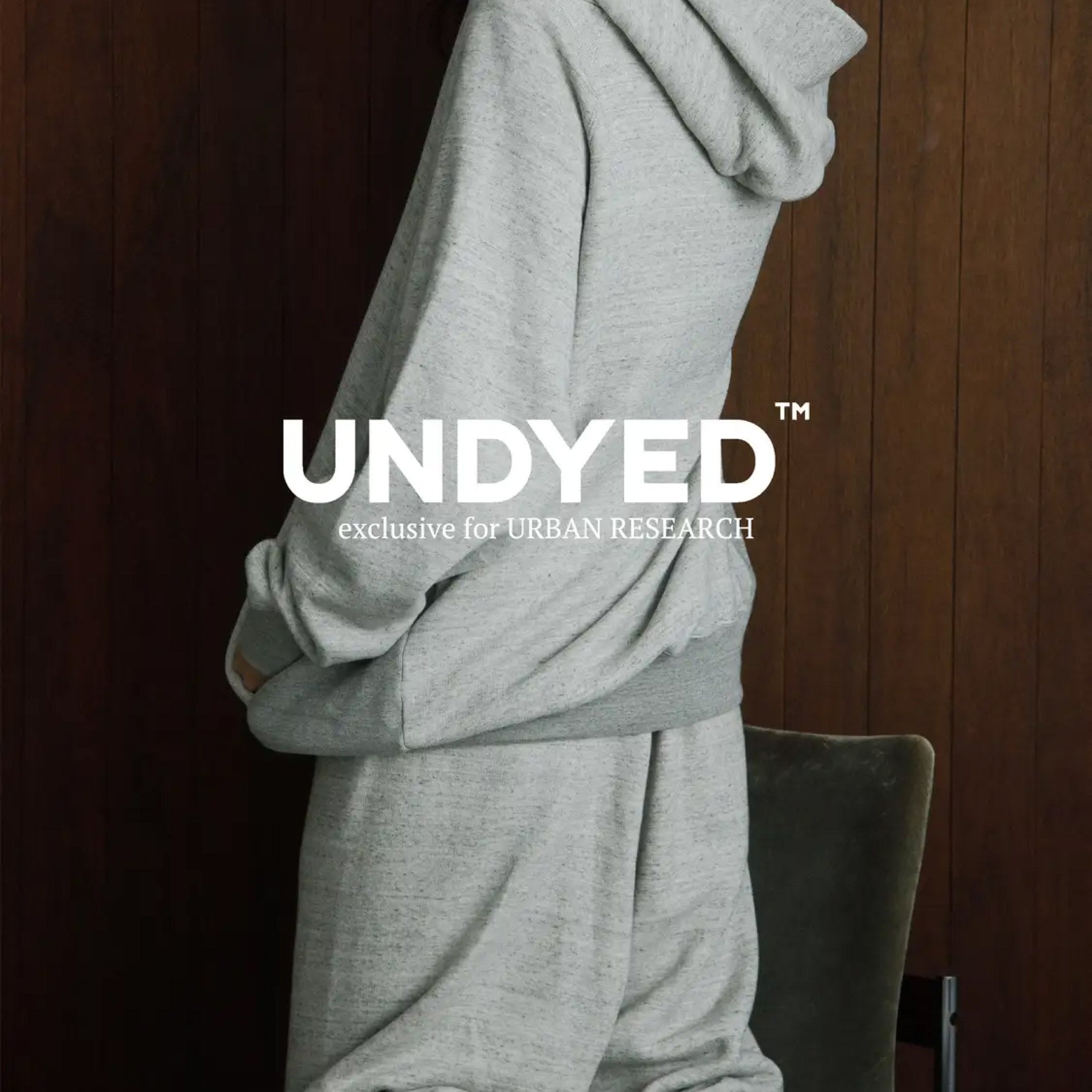 UNDYED × URBAN RESEARCH 無染色オーガニックコットンを使用したスウェットシリーズが登場 自然体で過ごす25AWの装いを提案