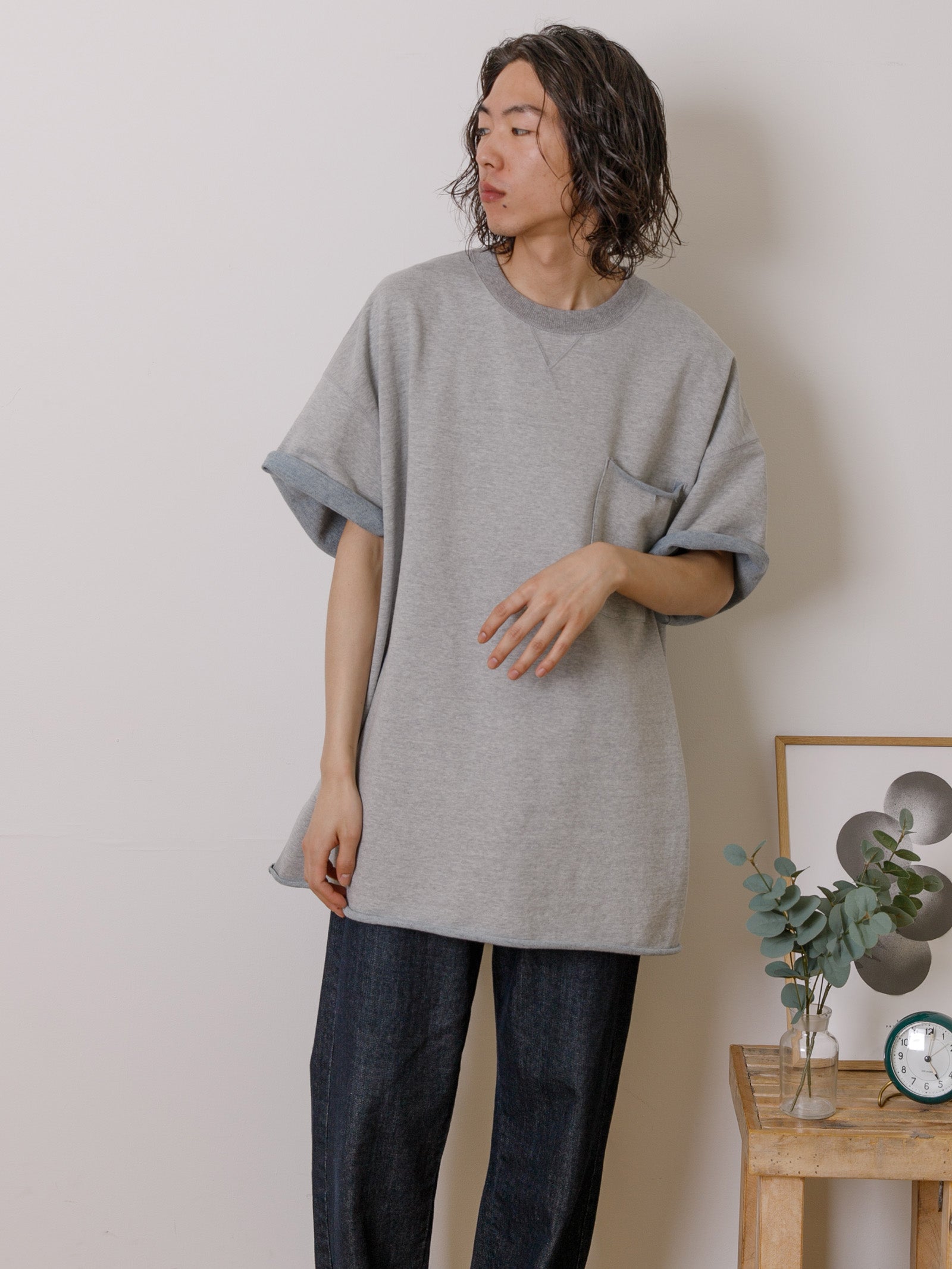 DAILY REVERSIBLE S/S SWEAT<br> THE GOODLAND MARKET collaboration items