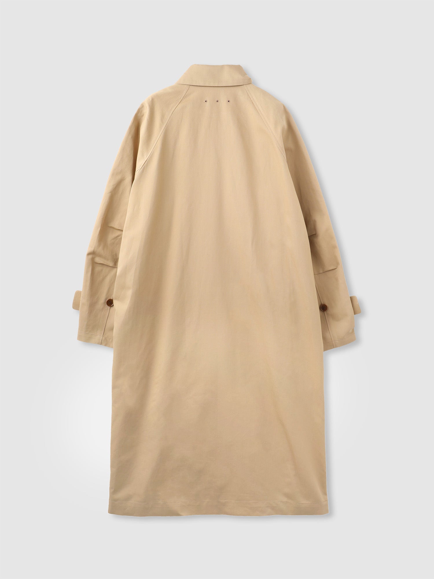 Men's LIGHT SOUTIEN COLLAR COAT <br> 機能とデザインに拘ったステンカラーコート