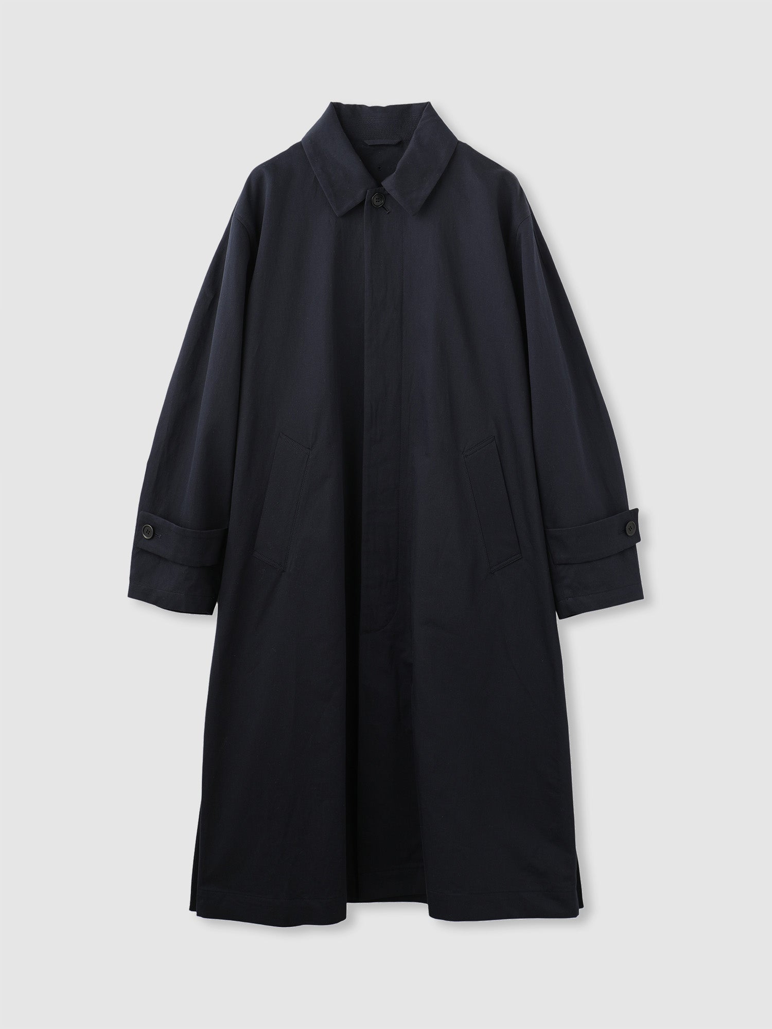 Men's LIGHT SOUTIEN COLLAR COAT <br> 機能とデザインに拘ったステンカラーコート