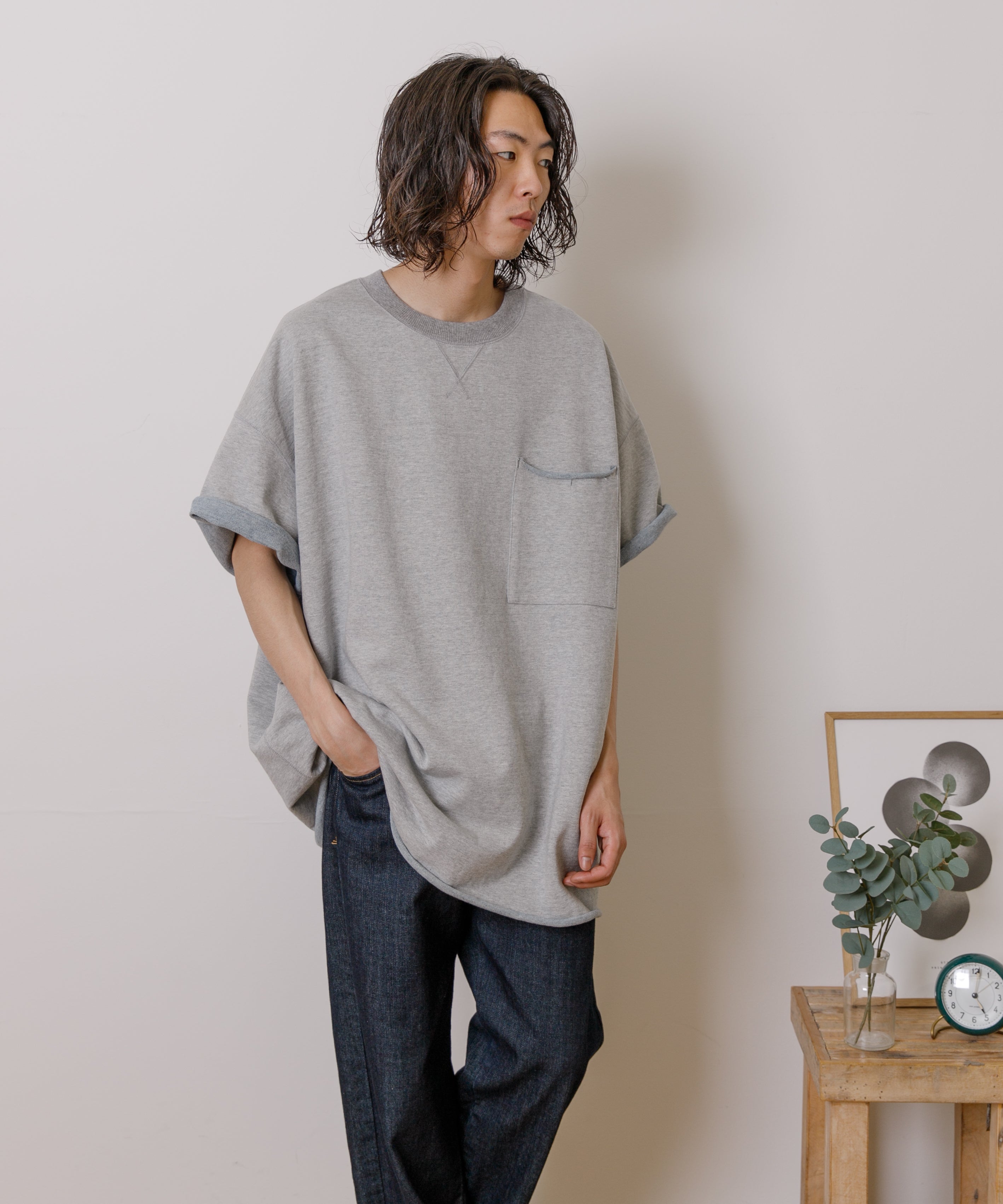 DAILY REVERSIBLE S/S SWEAT<br> THE GOODLAND MARKET collaboration items