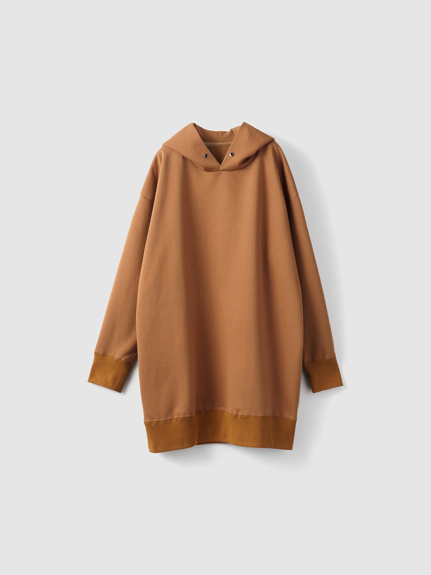 Womens HYBRID SWEAT P/O TUNIC HOODY<br> Features a longer length