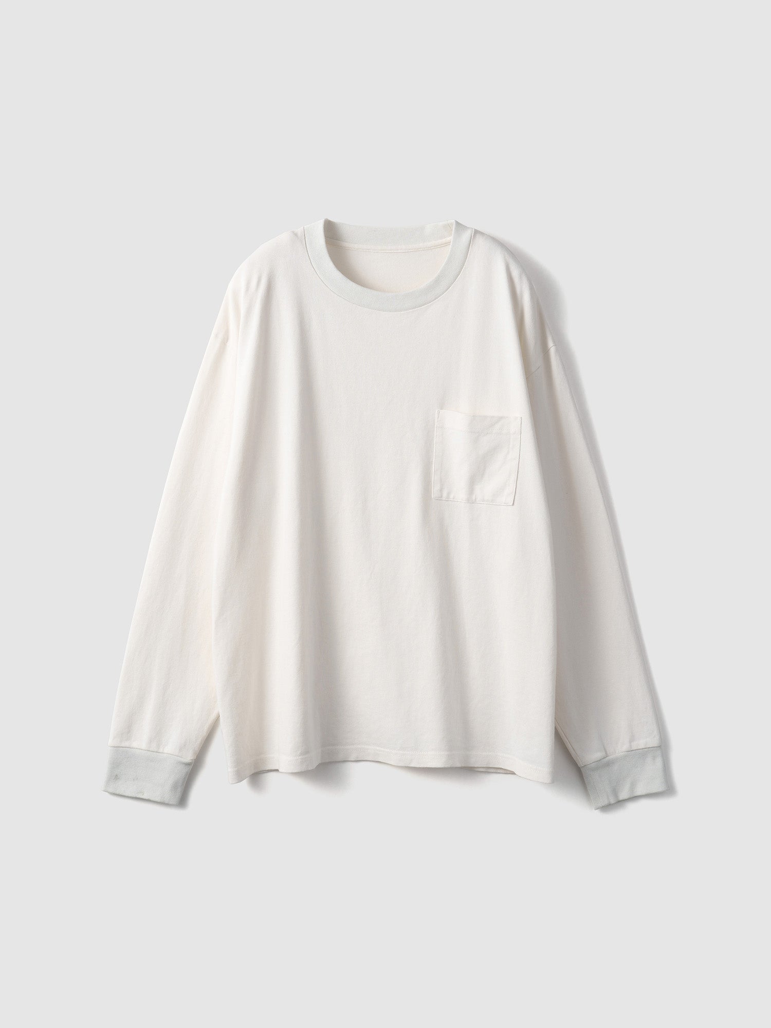 Genderless COMFORT L/S T-SHIRT 軽く柔らかい着心地が特徴のロング 