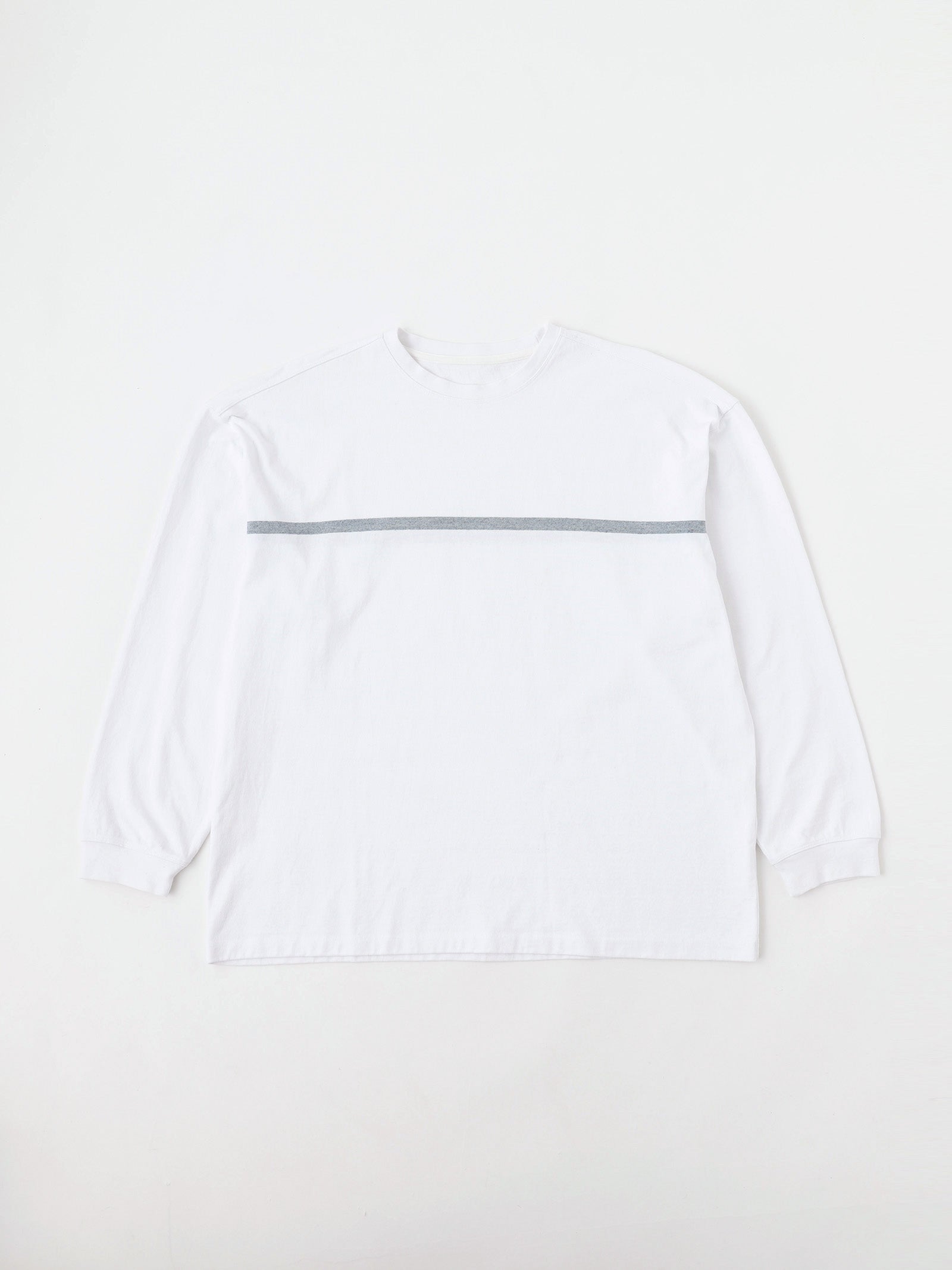 DAILY L/S BORDER TEE <br> ラインが可愛いデイリーユースTシャツ