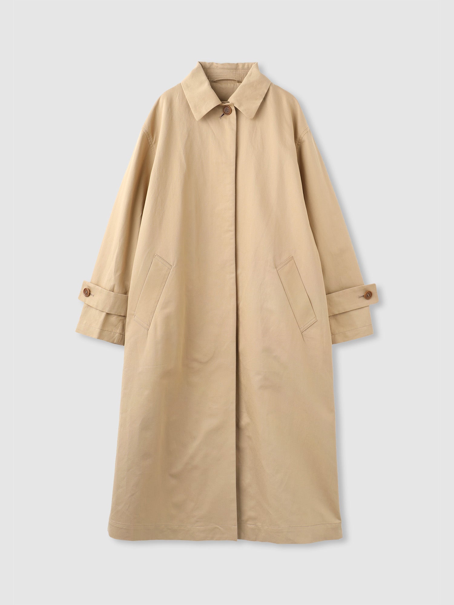 Women’s LIGHT SOUTIEN COLLAR COAT <br>機能とデザインに拘ったステンカラーコート