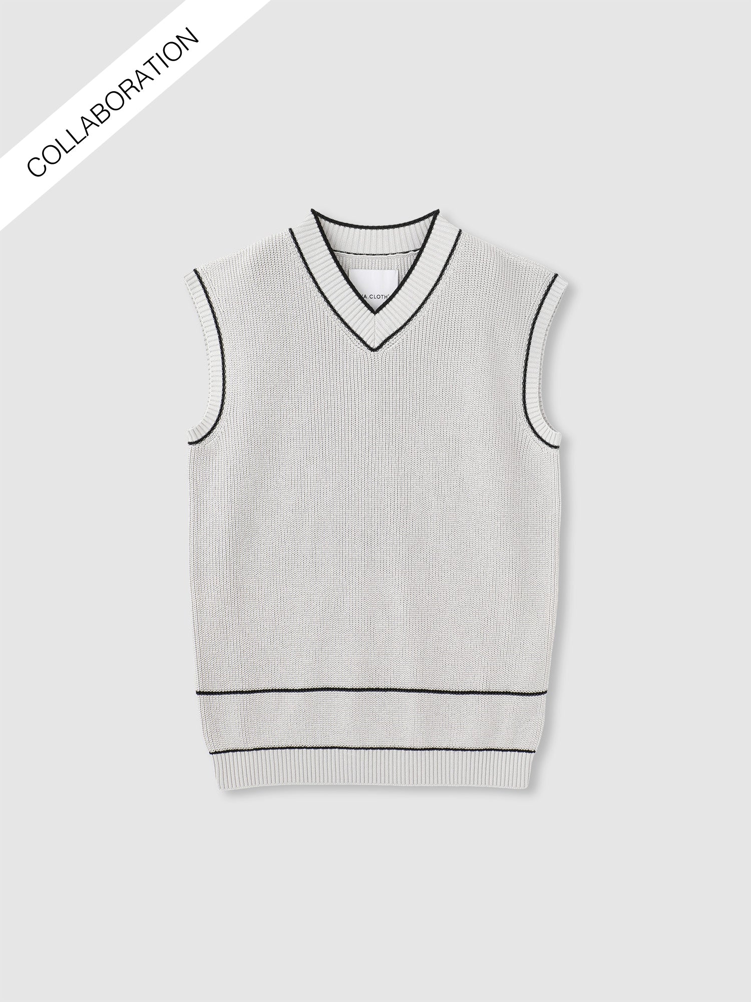 CT COLLAB STRIPED VEST <br> レイヤーコーディネートの新定番