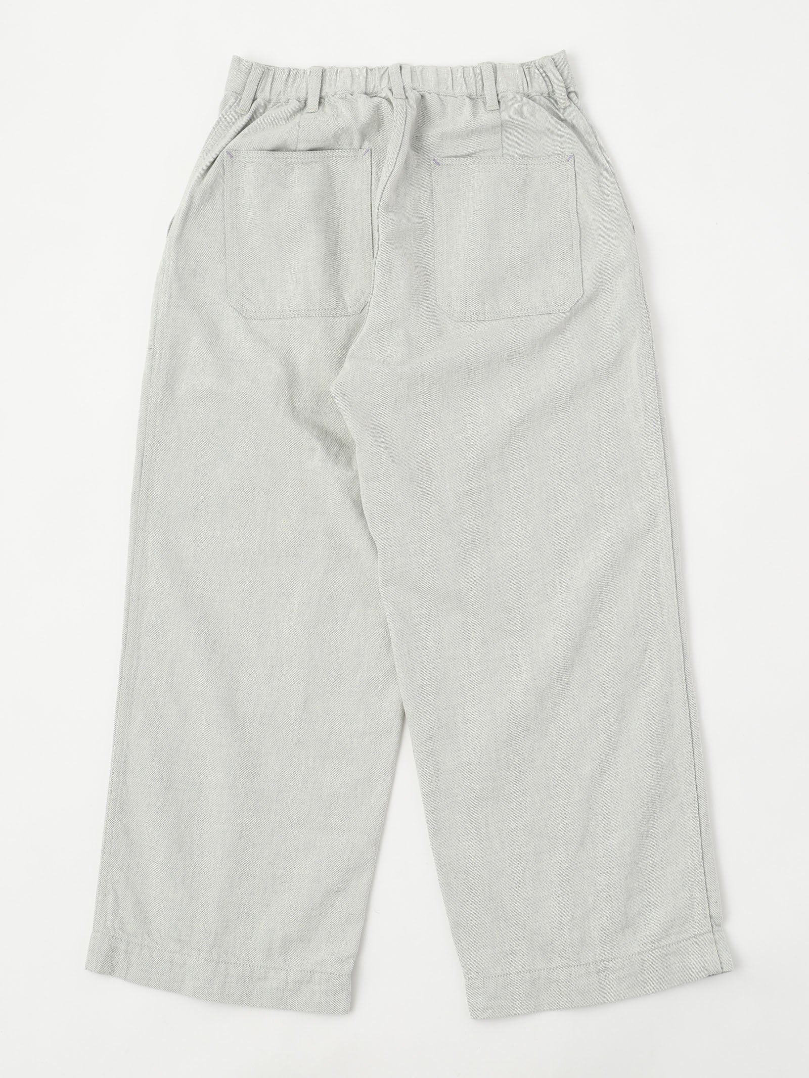 DAILY UTILITY PANTS , 体型にフィットするゴム仕様のワイドパンツ