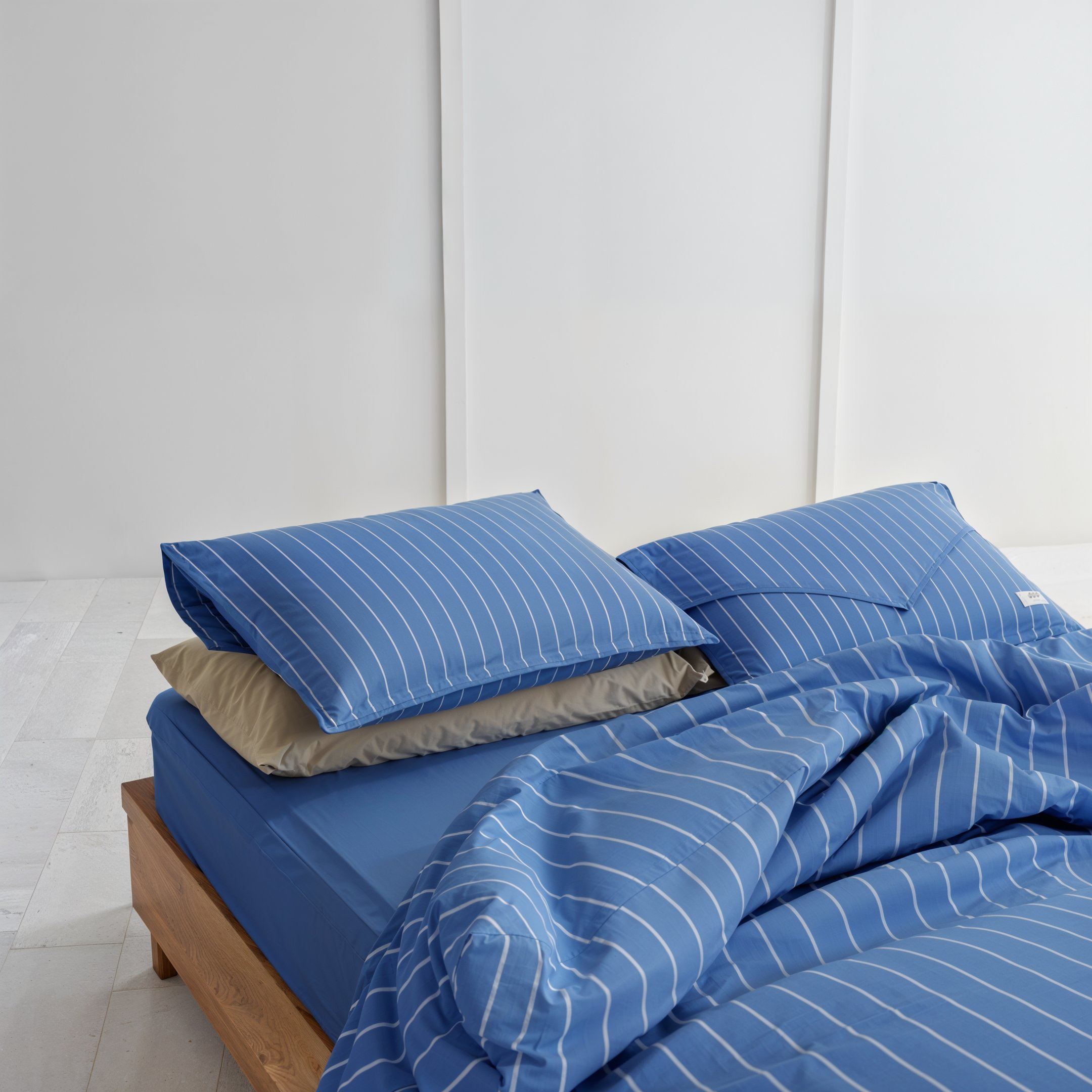 Basic/Stripe Duvet Cover Set