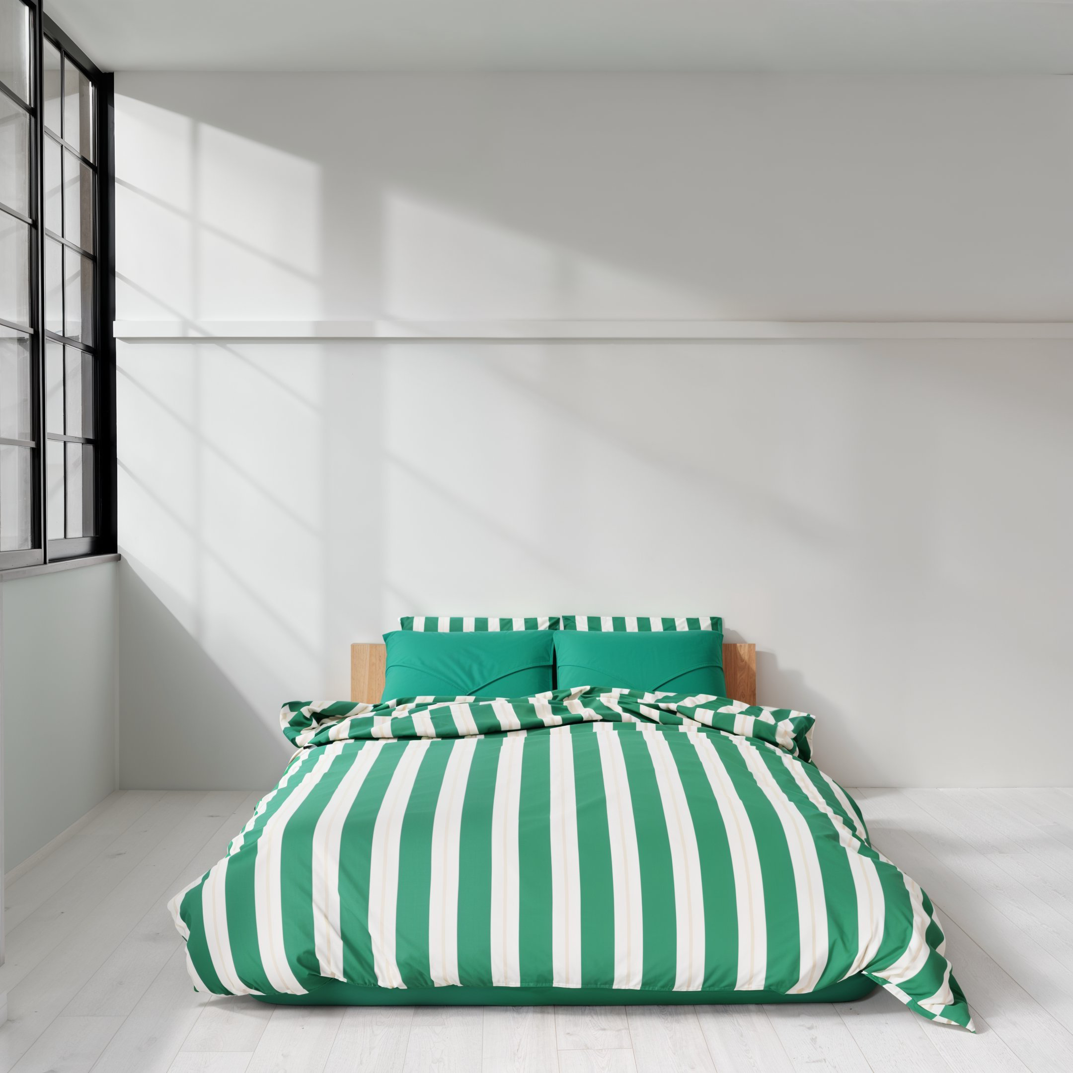 Basic/Stripe Duvet Cover Set