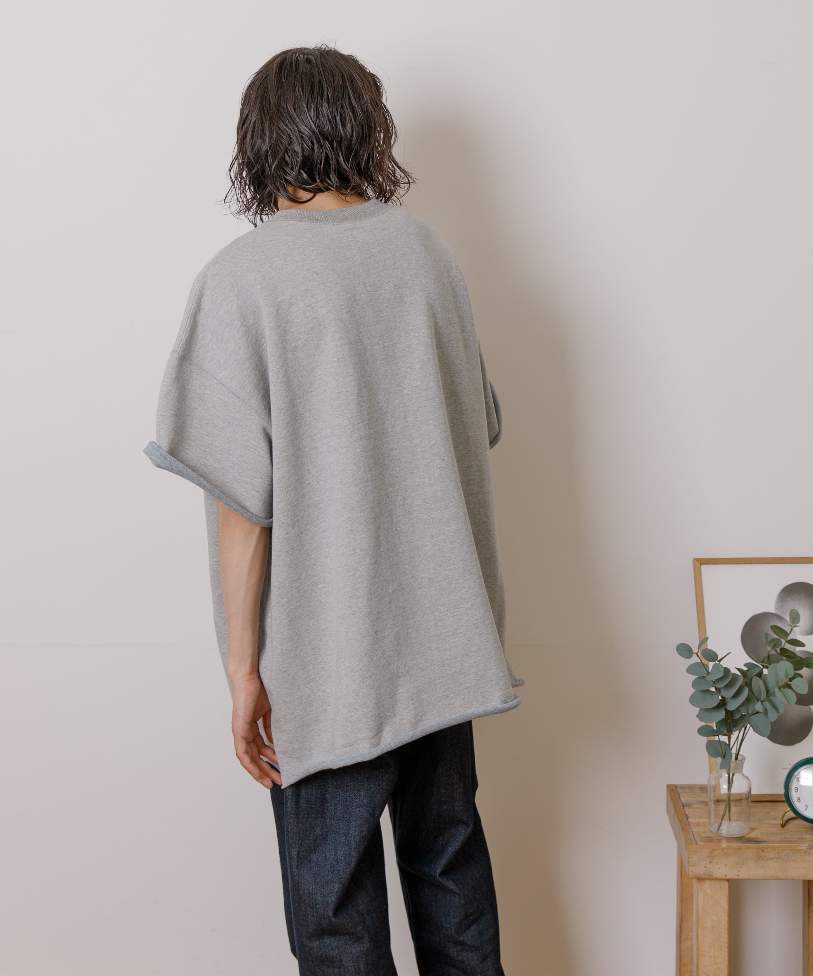DAILY REVERSIBLE S/S SWEAT